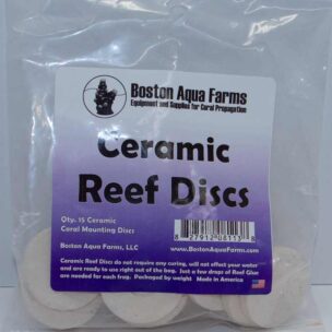 Boston Aqua Farms white ceramic reef discs