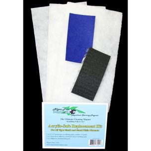 algae free acrylic safe pads for all tiger shark great white cleaners